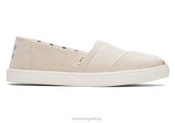 Toms kvinner cupsole alpargata LNRH274 sko naturlig