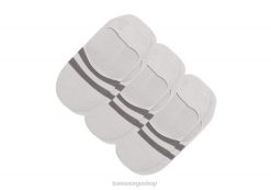 Toms kvinner no show sokker 3 pakke LNRH355 tilbehør grå 3 pakke