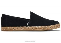 Toms kvinner pismo espadrille LNRH180 sko svart