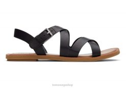 Toms kvinner sicilia sandal LNRH248 sko svart