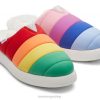Toms kvinner unity pride malva muldyr LNRH281 sko ny stil