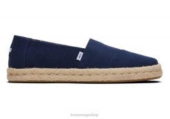 Toms menn alpargata eco rope 2.0 LNRH416 sko marinen