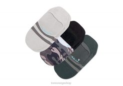 Toms menn no show sokker 3 pakke LNRH494 tilbehør camo stripe
